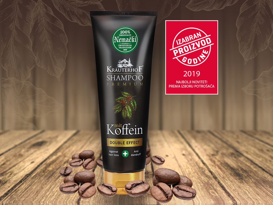 Kräuterhof Double-Effect Caffeine Shampoo wins Chosen Product of the Year award