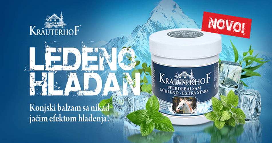Kräuterhof, Horse balm, Blue - New product in Keprom’s product range