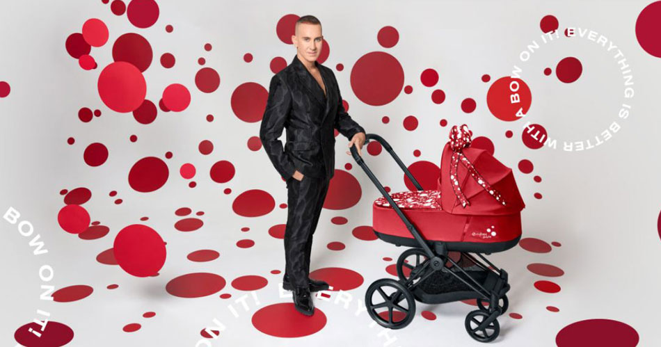 Cybex Petticoat stroller, everything is better with a bow on it